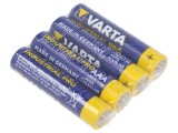 Baterii Alcaline AAA 1,5V Nere&icirc;ncărcabile - Pachet 4 Buc.