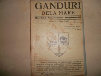 Ganduri de la mare Titus Cergau ( reviste colegate ) foto