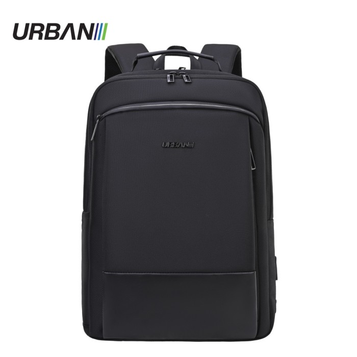 Ghiozdan compartiment laptop, URBAN BLACK, 43x29x12 cm &ndash; OFFISHOP