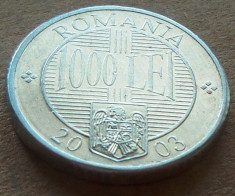 Moneda 1000 LEI - ROMANIA, anul 2003 *cod 192 foto