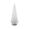 Decoratiune Craciun, brad luminos, LED multicolor, PE, 3xAAA, 10.5x30 cm