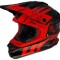 Casca motocross Ufo Interceptor Red Demon, fibra de carbon, negru/rosu, S Cod Produs: MX_NEW HE029S