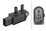 HELLA 6PP 009 409-161 Senzor, presiune gaze evacuare