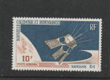 Noua Caledonie 1966-Spatiu,Lansarea satelitului D1,o valoare dant.,MNH,Mi.421, Nestampilat