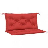 Cumpara ieftin Perne banca de gradina 2buc., rosu, 100x50x7cm, tesatura oxford
