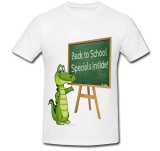 Cumpara ieftin Tricou &quot; Aligator - inapoi la scoala &quot;