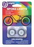 Cumpara ieftin Lumina LED dubla pentru spite bicicleta, Orbit