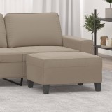 vidaXL Taburet, gri taupe, 70x55x41 cm, microfibră
