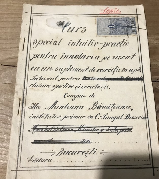 (2) Act Manuscris Curs Interbelic