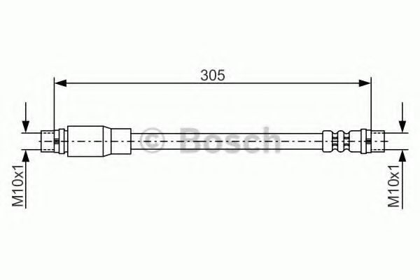 Conducta / cablu frana SEAT EXEO (3R2) (2008 - 2016) BOSCH 1 987 476 171