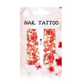 Abțibilduri pe bază de apă &ndash; Flowers &ndash; A106, INGINAILS