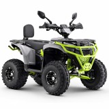 Atv 125cc MNR Troodon Deluxe 8&amp;quot; semi-automat 4T benzina gri/verde
