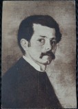 Carte Postala, Ion Andreescu autoportret, perioada nde inceput a comunismului