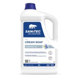 Crema de sapun Luxor Blue Iris, parfumata hidratanta cu agent antibacterian, 5 litri, Sanitec 10201