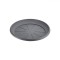 Farfurie Ghiveci Flori, Plastic, Diametru 17 cm, &Icirc;nălțime 2.5 cm, Culoare Antracit
