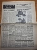 ziarul bucovina libera 3 martie 1990 - periodic independent din radauti