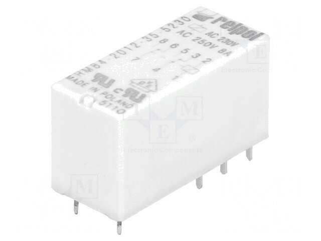 Releu Electromagnetic DPDT 230VAC 8A PCB
