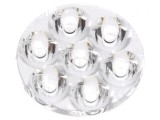 Lentilă LED Rotundă Transparentă PMMA 11-19&deg;