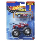 HOT WHEELS MONSTER TRUCK SI MASINUTA METALICA RAMBLIN WRECKER