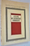 Studii de literatura comparata