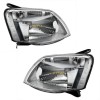 2 x Peugeot Partner 5F,Citroen Berlingo MF 2003-2008 Faruri Microbuze Dreapta Stanga Lampa Electric cu Motor