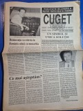 ziarul cuget iulie 1992 - regele mihai ,emil constantinescu