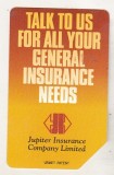 bnk card Cartele telefonice - Pakistan - asigurari - Jupiter Insurance Company Limited