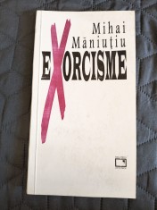Exorcisme - Mihai Maniutiu, autograf / R8P2F