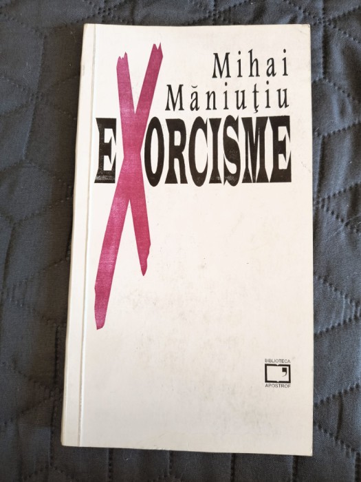 Exorcisme - Mihai Maniutiu, autograf / R8P2F