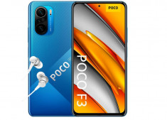 Telefon mobil Poco F3, 6.67 , Dual SIM, 256GB, 8GB RAM, 4520 mAh, 5G, Albastru - SECOND foto