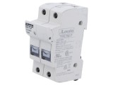 Suport Siguranță LOVATO ELECTRIC 10x38mm 32A 690VAC pentru Șină DIN 2 Poli