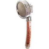 Cap Dus Filtru Minerale Active, 3 Functii Terapeutice: Acupunctura, Tornada, Masaj. Reduce Clor, Hidrateaza Pielea, Creste Presiunea