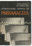 Introducere Critica In Psihanaliza - Victor Sahleanu, I. Popescu-Sibiu