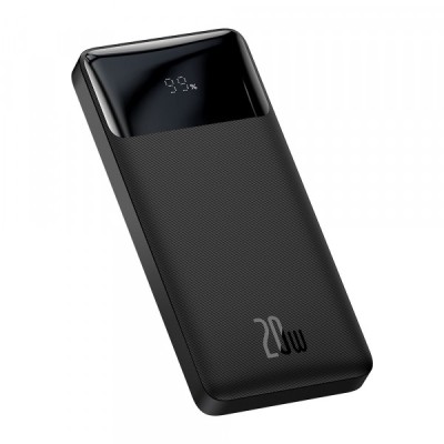 Baterie Externa Baseus Bipow, 10000mAh, 20W, QC + PD, 1 x USB-C - 2 x USB-A, Neagra PPBD050301 foto