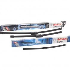 Set Stergatoare Parbriz + Luneta Bosch Aerotwin Bmw Seria 3 E91 2004-2012 Combi AM462S + A340H