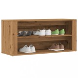 Gossi bancheta pantofar stejar artizanal 100x35x45 cm, lemn prelucrat