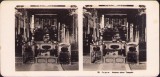 ST66N Japan, Inneres eines Tempels, 1906, stereoscopic photo
