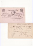 Carte Postala -circulata Ploiesti-Brasov 1890, Iudaica, Inainte de 1900