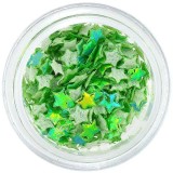 Stele din material - decora&Aring;&pound;iuni verde opalescent