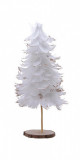 Cumpara ieftin Decoratiune Craciun - Tree Feather Glitter on Foot | Kaemingk
