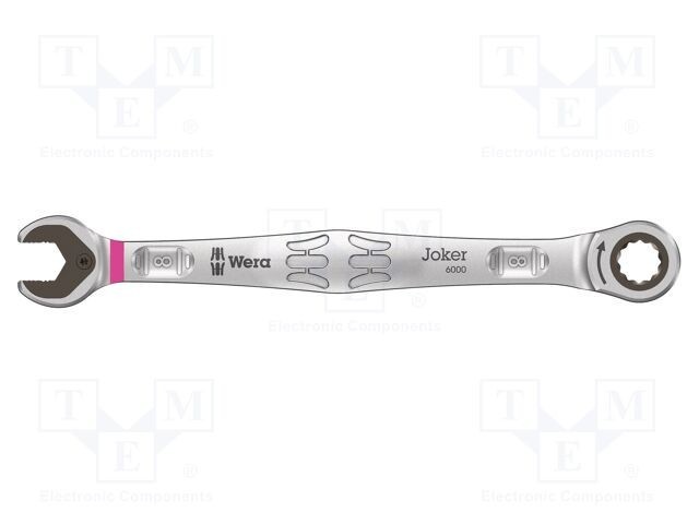 Cheie combinată WERA cu piedică 8mm oţel Joker 6000 L, 144mm
