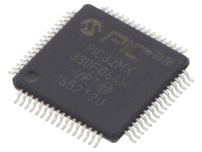 Microcontroler PIC32 64kB 8MHz SMD TQFP64 2,3-3,6VDC foto