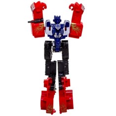 Robot de jucarie, model transformers, multicolor, 14x6x2 cm