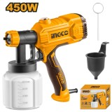 Cumpara ieftin Pistol Electric Vopsit 450W 800ml, Ingco SPG3508