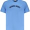 Calvin Klein Tricou barbati, cu imprimeu cu text, Regular fit, Albastru deschis