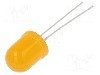 Dioda LED, 10mm, portocalie, 1120...1560mcd, 12mA, 5V, OPTOSUPPLY - OSO5PAA134A-5V
