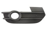Grila bara fata Audi Q3 (8U), 06.2011-02.2015, Dreapta, 8U0807380B, 13X127-2 cu locas pentru proiectoare (a se face set cu 13X12712)