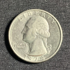 Moneda quarter dollar 1974 USA