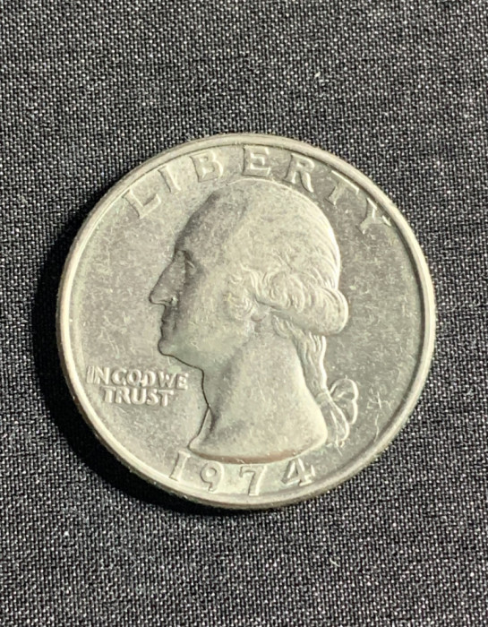 Moneda quarter dollar 1974 USA