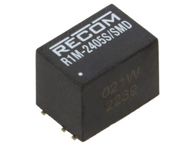 Convertor DC/DC 1W 9-36V la 5V 200mA SMD R1M-2405S foto